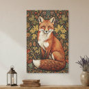 Recherche de renard rouge art Décoration intérieure