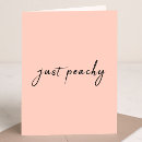 Recherche de peachy vœux cartes Pêche