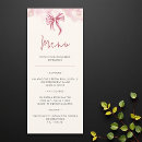 Recherche de quinceañera menus Élégant