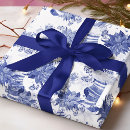Recherche de blue white papier cadeau Noël