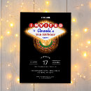 Recherche de de casino anniversaire invitations Noir et rouge