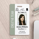 Zoek naar corporate badges Klassieke creatieve corporate naamkaart