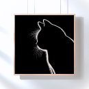 Recherche de moustaches posters Chat