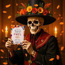 Recherche de muertos invitations Aquarelle