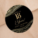 Recherche de 18ème anniversaire autocollants Fête d'anniversaire