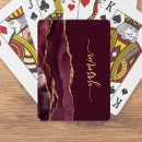 Recherche de bourgogne jeux de cartes Élégant