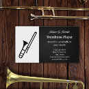 Recherche de trombone cartes visite Tromboniste