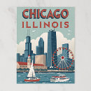 Recherche de horizon de chicago cartes postales Urbain
