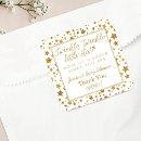 Recherche de little star baby shower autocollants Élégant