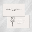 Recherche de dessin botanique cartes visite Magasin de fleurs