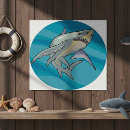 Recherche de grand requin blanc posters Océan