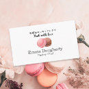 Recherche de pâtissier cartes visite Aquarelle