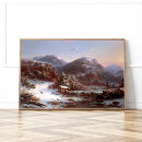 Recherche de paysage de neige art Rustique