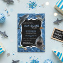 Recherche de grand requin blanc invitations D'anniversaire de requin