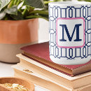 Recherche de motif moderne tasses Preppy