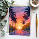 Zoek naar miami zonsondergang briefkaarten Strand