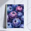 Zoek naar blauwe bessen posters Waterverf