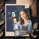 Recherche de faux silver foil invitations Diplômé