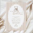 Recherche de ourson baby shower invitations Mother to be