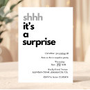 Recherche de secret anniversaire invitations Surprise