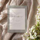Recherche de gingham invitations Vintage
