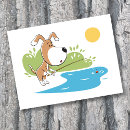 Recherche de pêche drôle cartes postales Mignon
