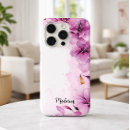 Recherche de aquarelle rose iphone coques Fleur sauvage