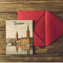 Recherche de souvenir suède cartes postales Paysage urbain