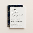 Recherche de chapeau de partie invitations Moderne