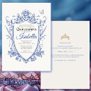 Recherche de quinze ans invitations Couronne de princesse