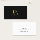 Recherche de glamour visitenkarten Noir