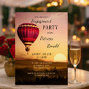 Recherche de cha invitations Montgolfière