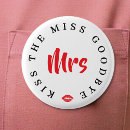 Recherche de mariage rouge et blanc badges Pour elle
