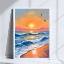 Recherche de vagues pastel posters Océan