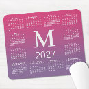 Zoek naar kantoor kalender muismatten Minimalistisch