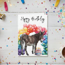 Recherche de ânes vœux cartes D'anniversaire d'âne