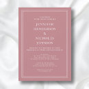 Recherche de rose mariage invitations Typographie