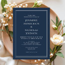 Recherche de marins invitations Bleu et blanc