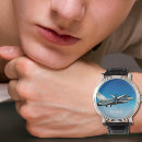Zoek naar luchtvaart horloges Vintage vliegtuig