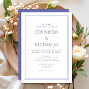Recherche de blanc violet invitations Moderne