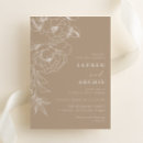Recherche de linéaire invitations Élégant