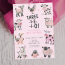 Recherche de troisième anniversaire invitations Girl