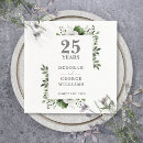 Recherche de anniversaire de 25 ans serviettes Floral