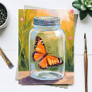 Recherche de peinture papillon cartes postales Monarque