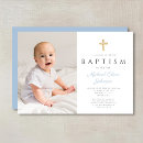 Recherche de baby boy baptême invitations Script