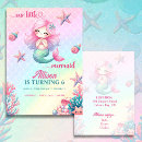 Recherche de queue sirène invitations Rose
