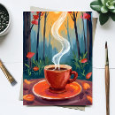 Recherche de café cartes postales Peinture