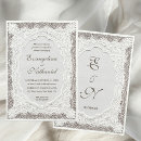 Recherche de fausse dentelle invitations Élégant