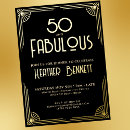 Recherche de les années 50 anniversaire invitations 50 ans et fabuleux