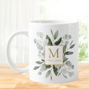 Recherche de feuille tropicale tasses Bridesmaid